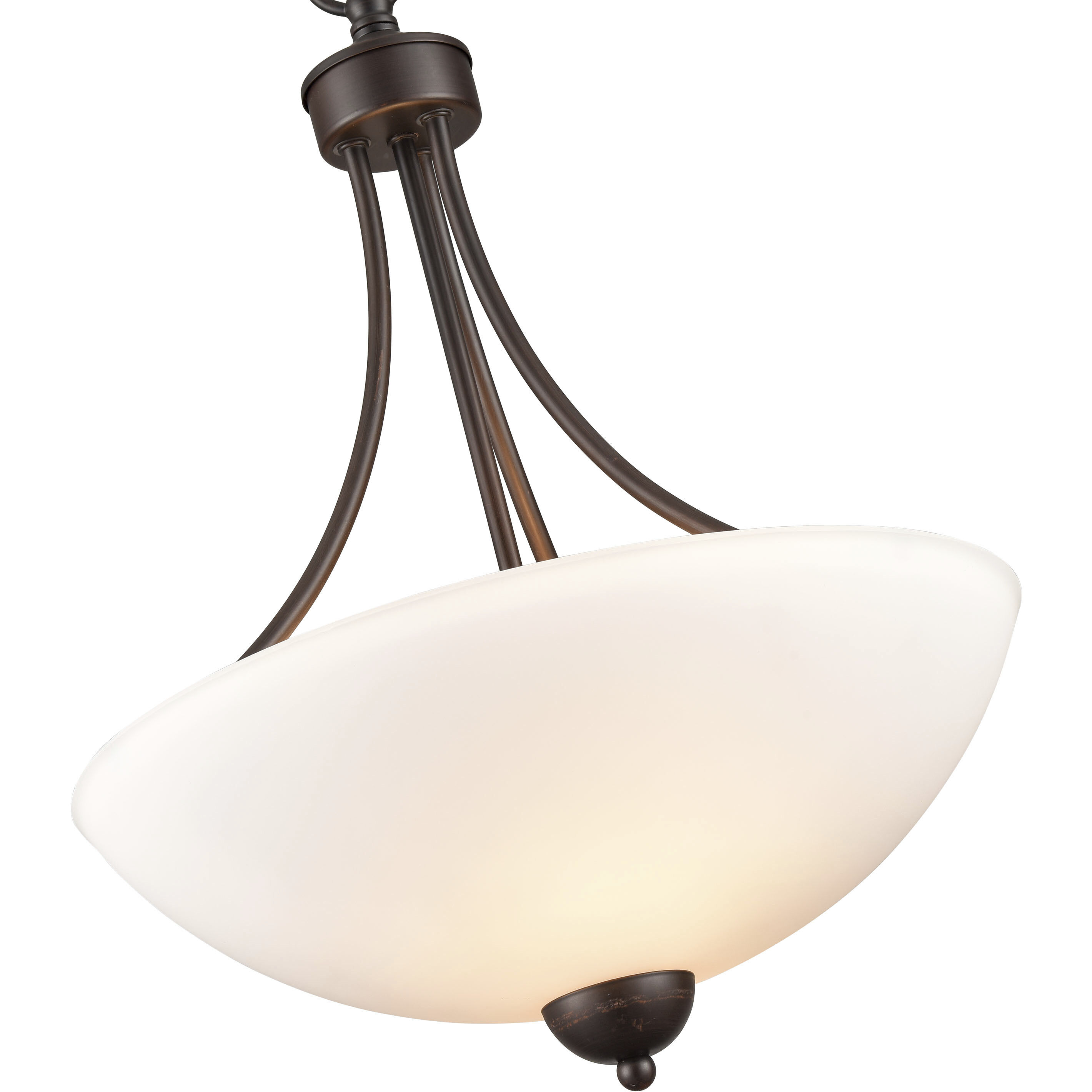 Ivey Lake 2 Light 15 inch Rubbed Bronze Pendant Ceiling Light